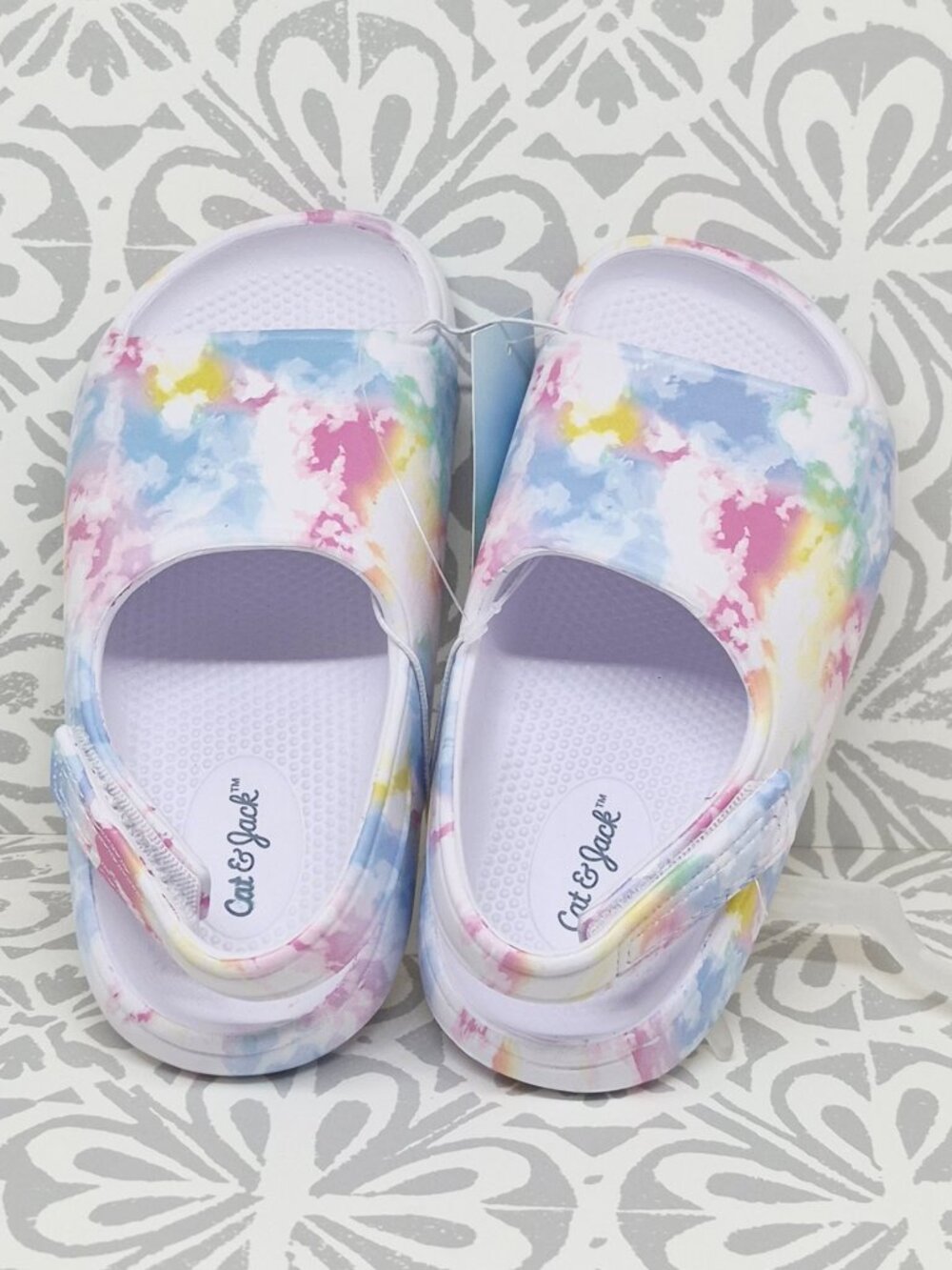 Cat & Jack Girl's Toddler Tie-Dye Beck Sandals Size 9